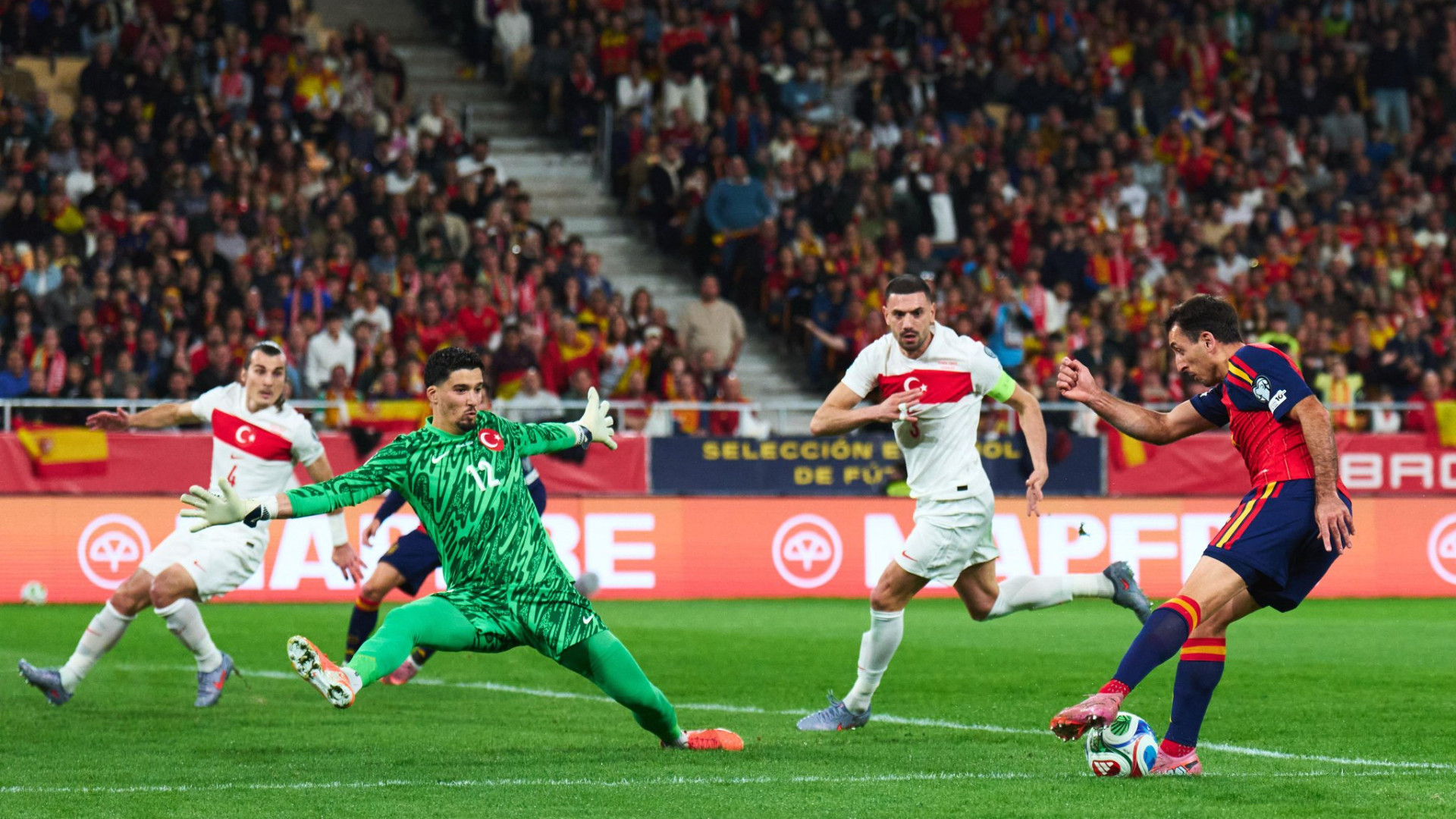 ესპანეთის ნაკრებმა თურქეთის წინააღმდეგ ქულები დაკარგა