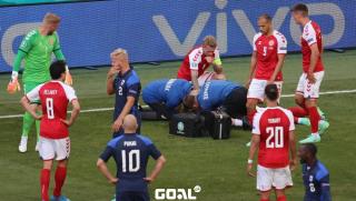 VIDEO: უმძიმესი კადრები, საქმე სერიოზულადაა - ერიქსენმა გონება დაკარგა და მოედანზე დაეცა