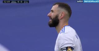 VIDEO: მადრიდულ კარიერაში პირველად - კარიმ ბენზემამ რეალში პირველი პენალტი გააცუდა