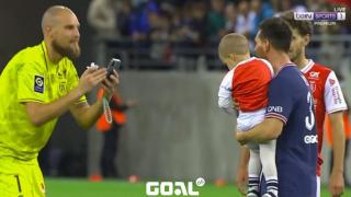 როცა მეტოქე თავის შვილთან ერთად ფოტოს გადაღებას გთხოვს — ეპიზოდი მესის სადებიუტო მატჩიდან