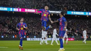 რაფინიას დუბლი - ბარსელონას დამაჯერებელი გამარჯვება