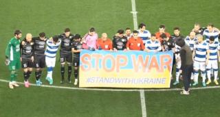 VIDEO: ეროვნული ლიგის ახალი სეზონი უკრაინისადმი მხარდაჭერის გამოცხადებით გაიხსნა