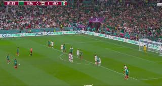 VIDEO: მუნდიალის საუკეთესო გოლის ერთ-ერთი პრეტენდენტი! მექსიკის ბრწყინვალე ჯარიმა საუდის არაბეთის კარში