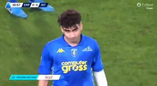 VIDEO: ინტერთან მატჩში საბა გოგლიჩიძე გააძევეს