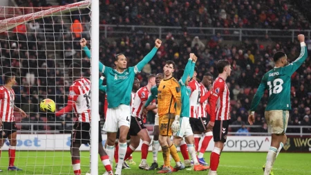 მძიმე ბრძოლაში მოპოვებული 3 ქულა — ლივერპულმა სანდერლენდი დაამარცხა