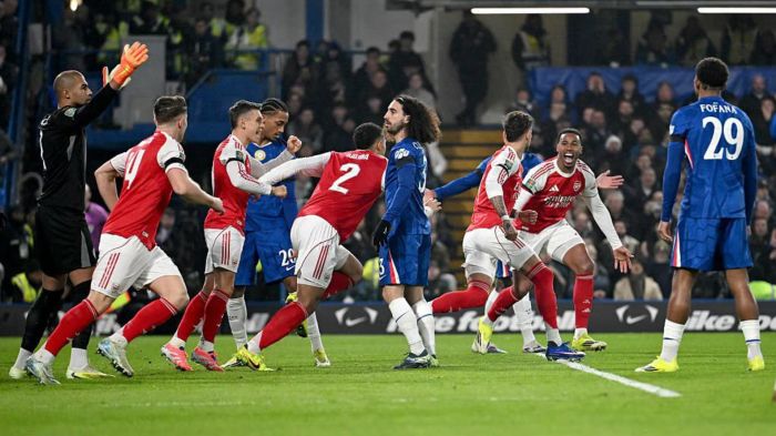 ლონდონური დერბი მოგებულია — არსენალმა პირველი ადგილი გაიმყარა