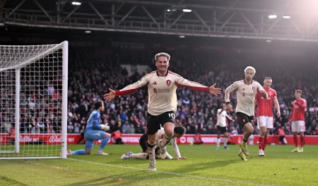 ბოლო წუთების დრამა სიტი გრაუნდზე — ლივერპულმა ნოტინგემ ფორესტი დაამარცხა