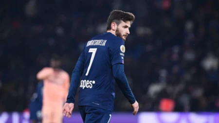 რა შეფასება დაიმსახურა ხვიჩა კვარაცხელიამ ლე ავრის წინააღმდეგ?