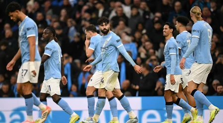 მანჩესტერ სიტიმ ლიდსი დაამარცხა და მნიშვნელოვანი სამი ქულა მოიპოვა