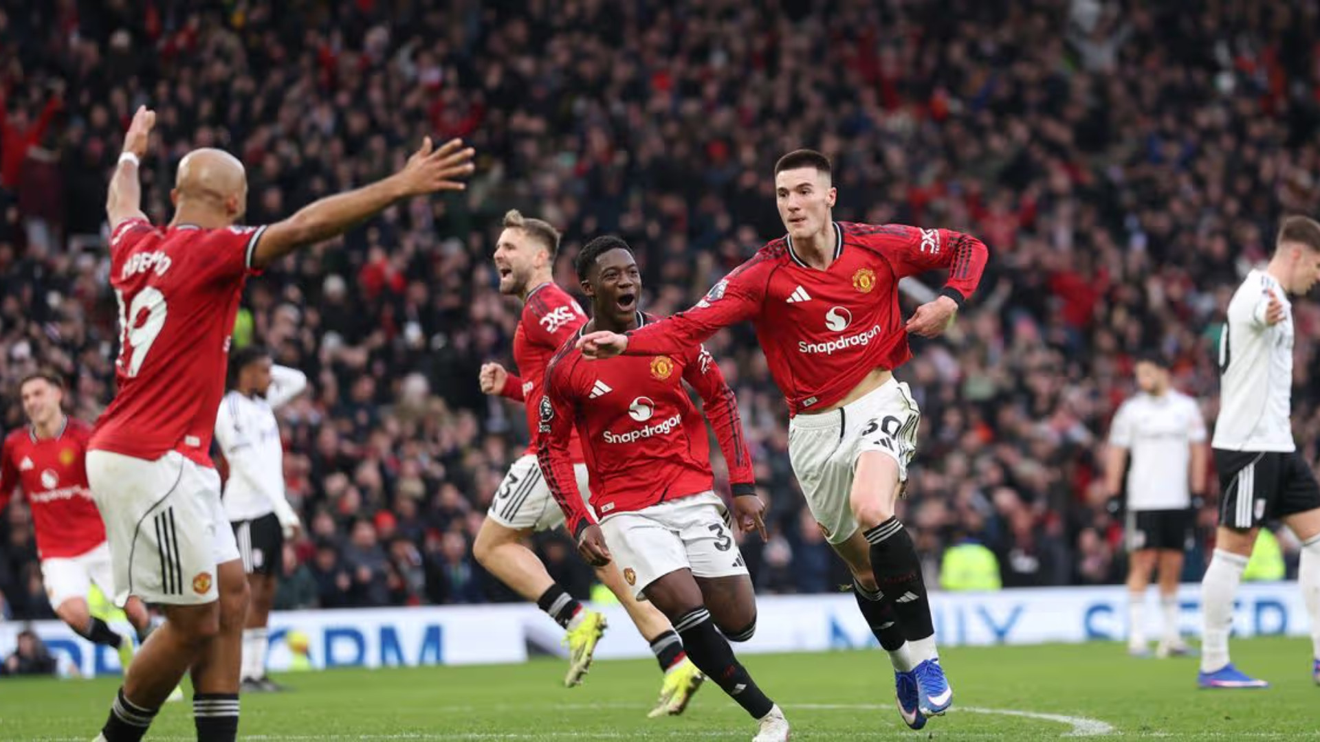 მორიგი დამაჯერებელი გამარჯვება — მანჩესტერ იუნაიტედმა ფულემი დაამარცხა