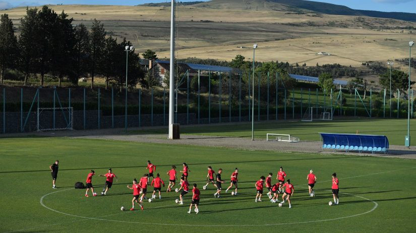 საქართველოს ქალთა ნაკრები ამხანაგური მატჩებისთვის ემზადება