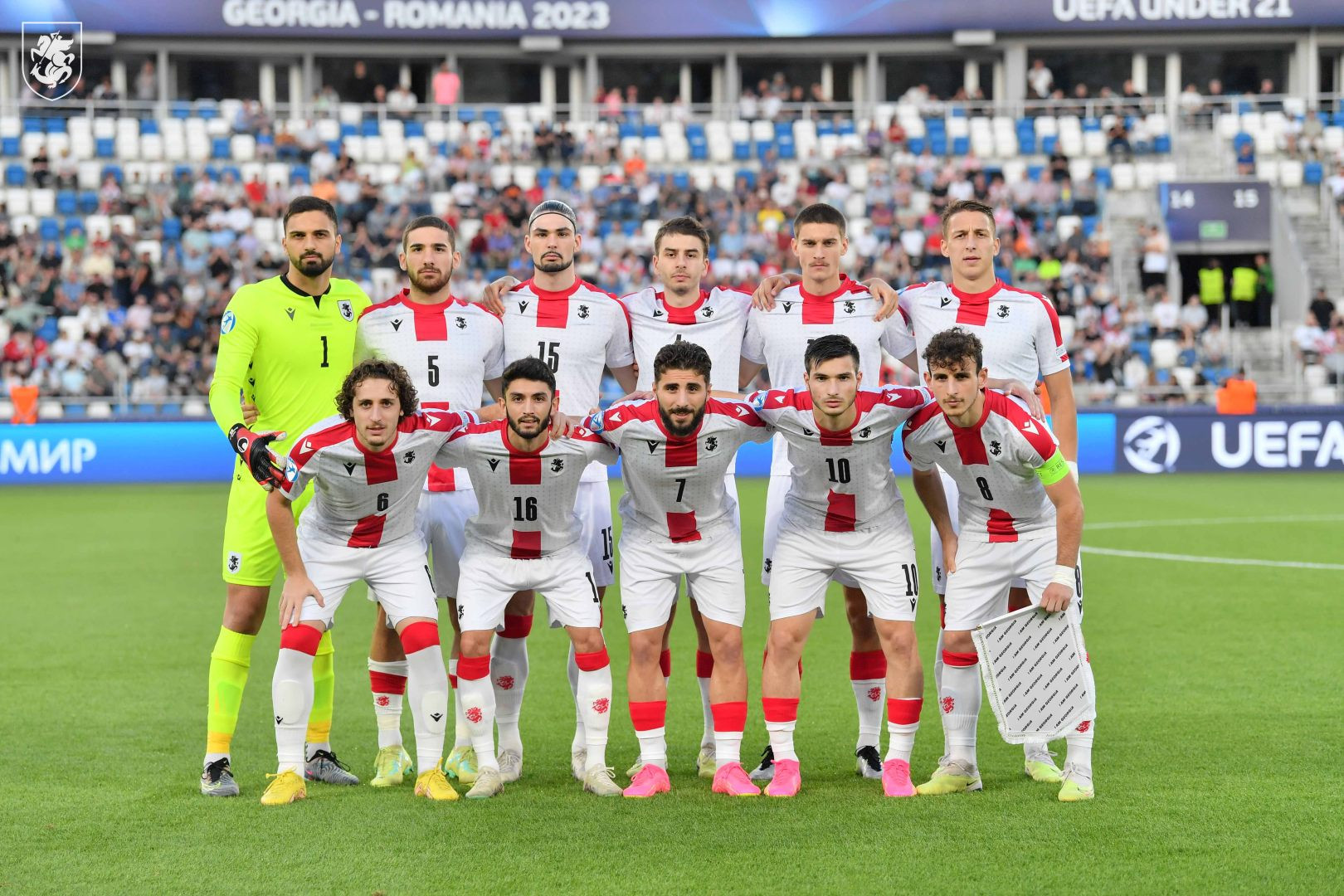 U21: ისრაელის წინააღმდეგ საქართველოს ნაკრების სასტარტო შემადგენლობა ცნობილია