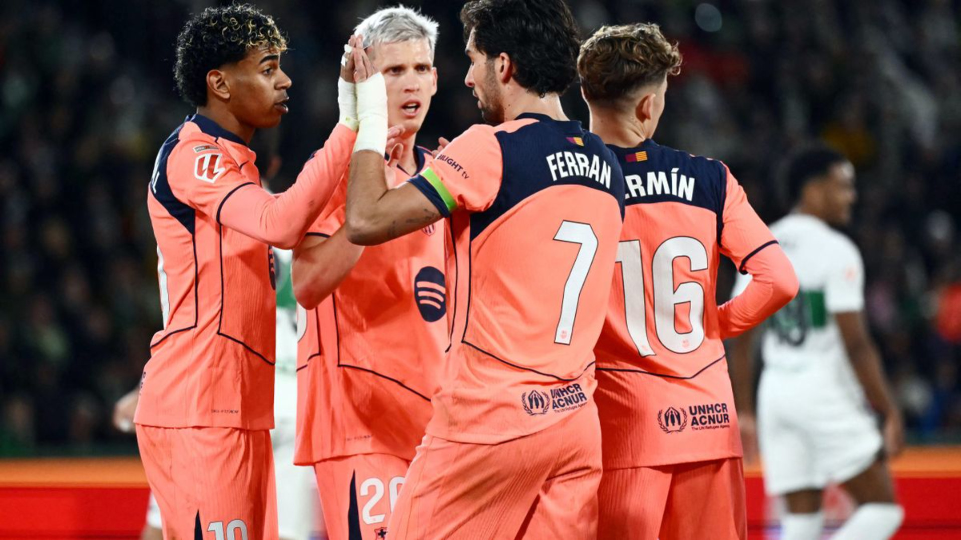 კატალონიელების მორიგი გამარჯვება — ბარსელონამ ელჩე დაამარცხა