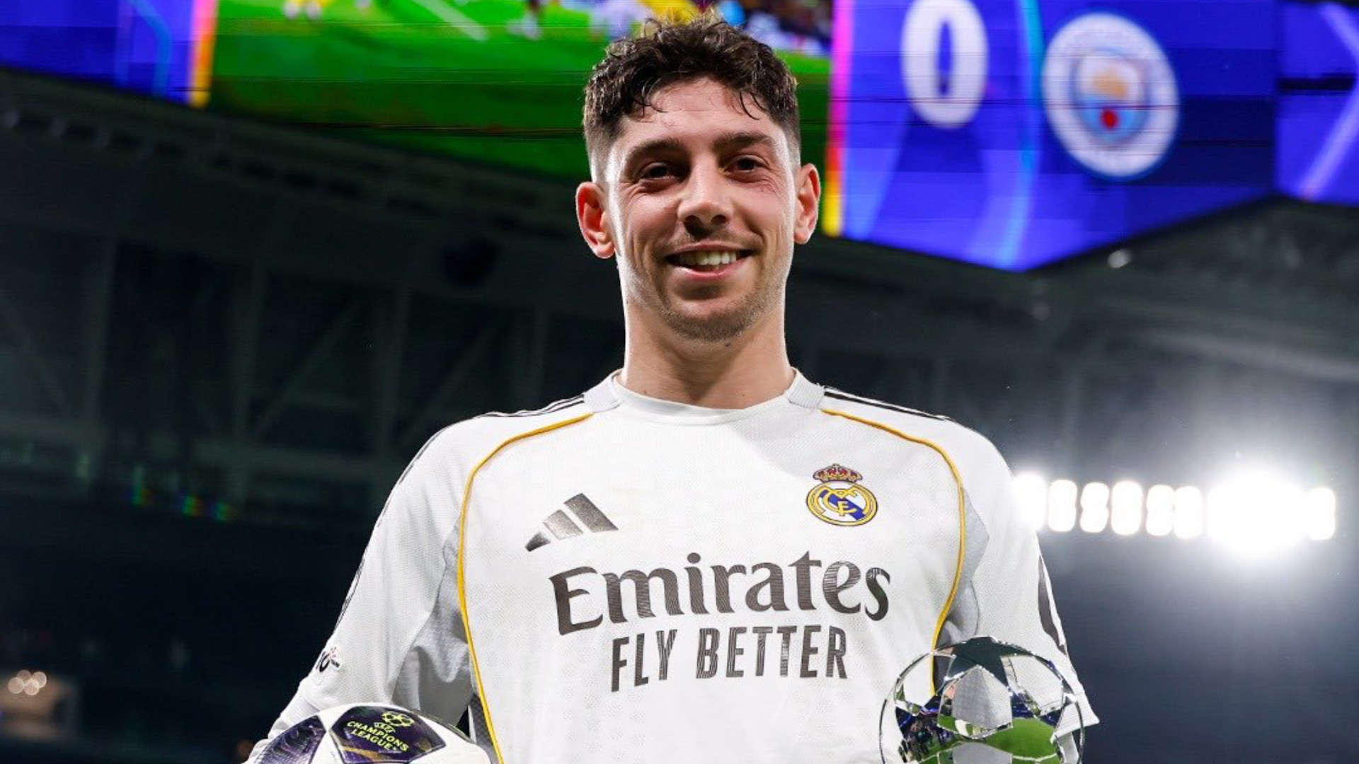 ვალვერდეს ბენეფისი ბერნაბეუზე — რეალმა მანჩესტერ სიტი გაანადგურა