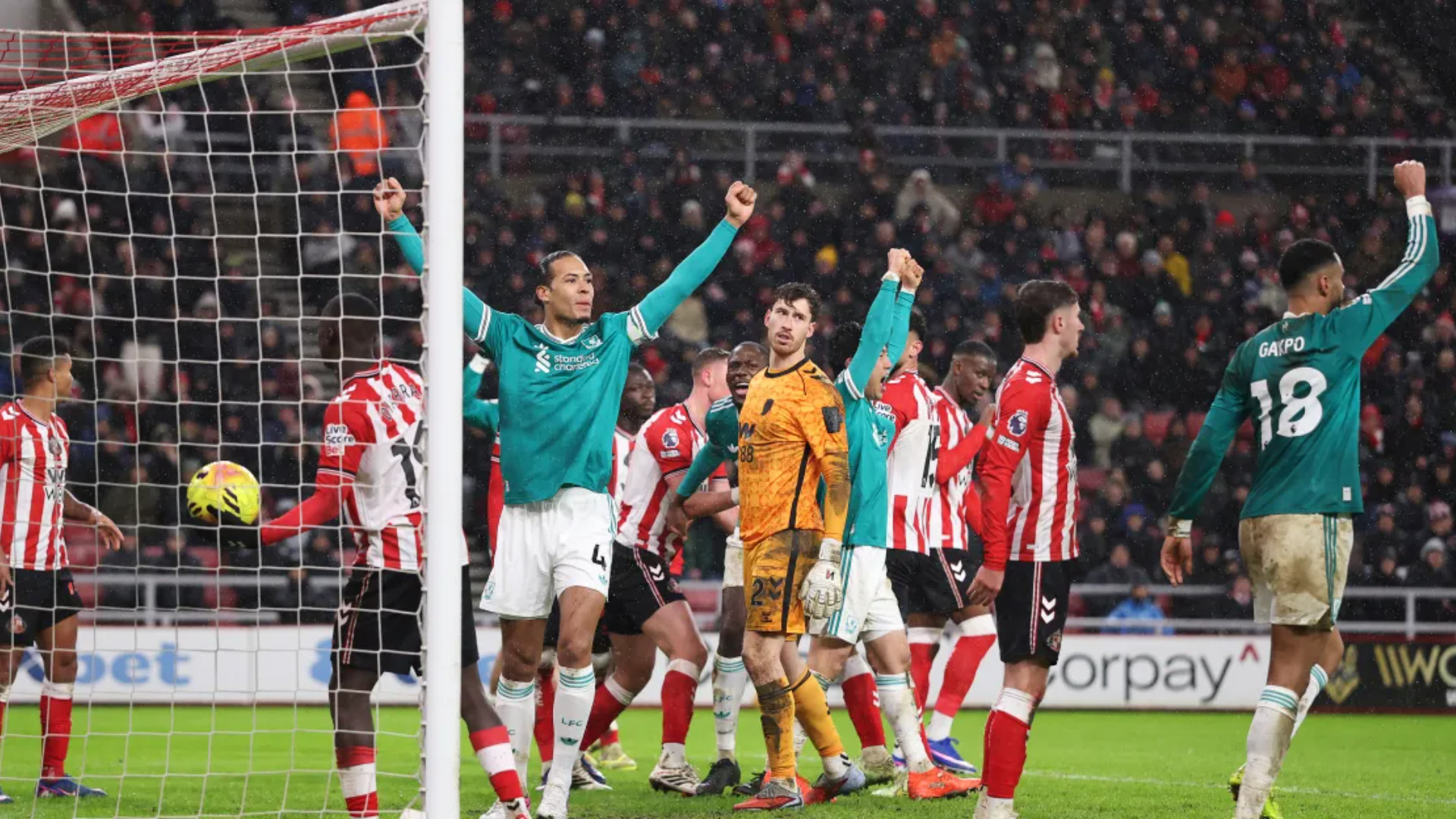 მძიმე ბრძოლაში მოპოვებული 3 ქულა — ლივერპულმა სანდერლენდი დაამარცხა