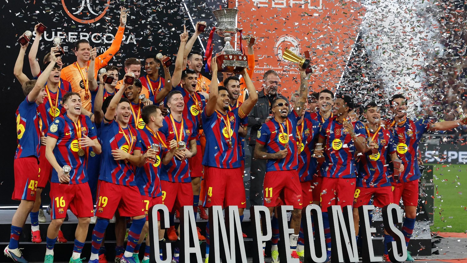 უხვგოლიანი ელ კლასიკო — ბარსელონა ესპანეთის სუპერ თასის გამარჯვებულია